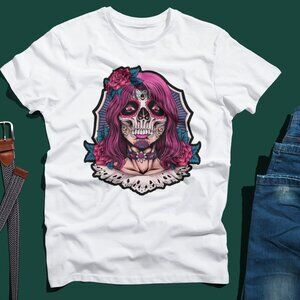 Skull Girl T shirt Unisex | Hoodie ,Sweatshirt |